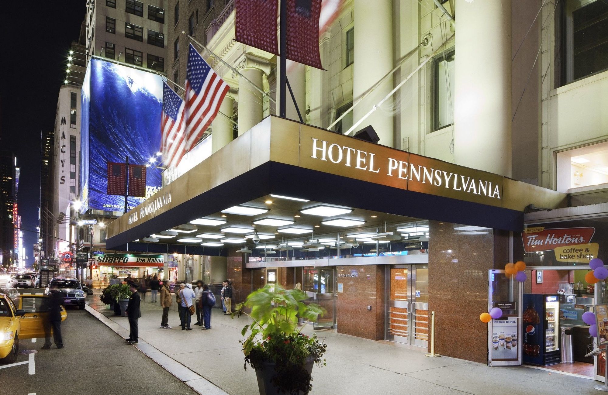Hotel Pennsylvania Нью-Йорк Екстер'єр фото